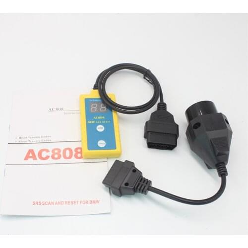 A B800 SRS Airbag Scanner Reset OBD2 Diagnostic Tool for BMW Fit E36 E46 E34 E38 E39 Car Vehicle Airbag Resetter Car Repair Tool