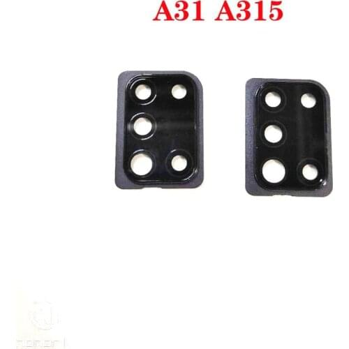 For Samsung Galaxy A31 A71 A315 A715 Back Rear Camera Lens Glass Cover Ring with Adhesive Glue