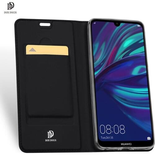 For Huawei Y7 (2019) Y7 prime(2019) Skin Pro Series Leather Wallet Flip Case Full Protection Steady Stand Magnetic Closure