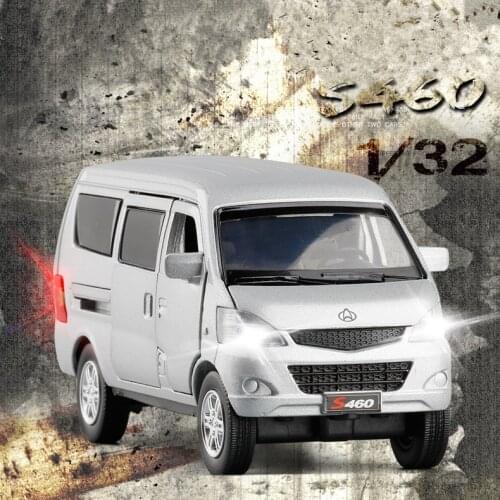 High simulation 1:32 alloy van car model,6-door sliding door design,new childrens toys,free shipping