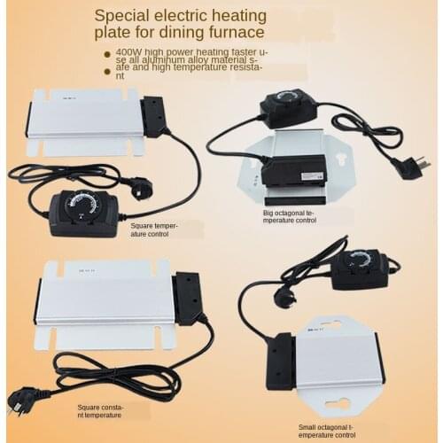 Stainless steel buffet stove Buffy furnace heating plate with temperature control heating plate