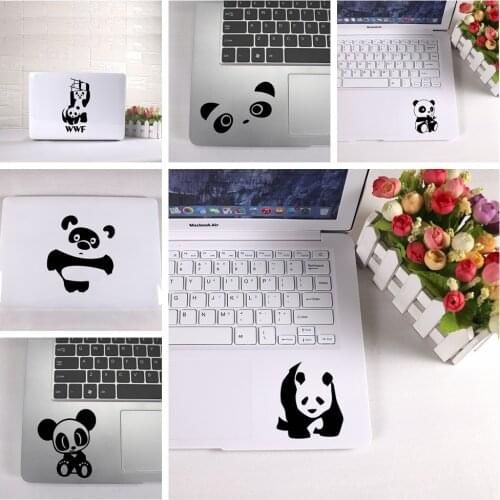 Cute Panda laptop sticker vinly stickers for laptop skin keyboard stickers decoration