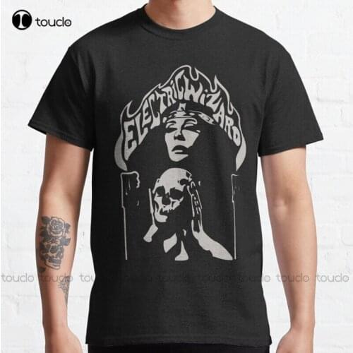 New Electric Wizard Classic T-Shirt Tee Shirts Mens Cotton Tee Shirt S-5Xl Unisex
