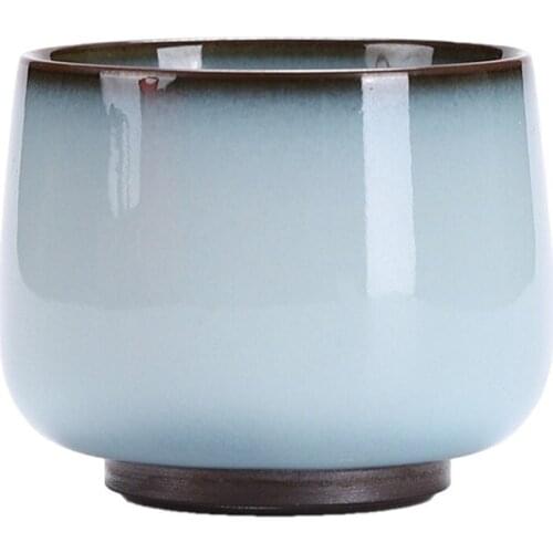 Japanese Tea Cup Creative Ceramic Single Household Master Cup High Quality Natural Open Glaze Teacup