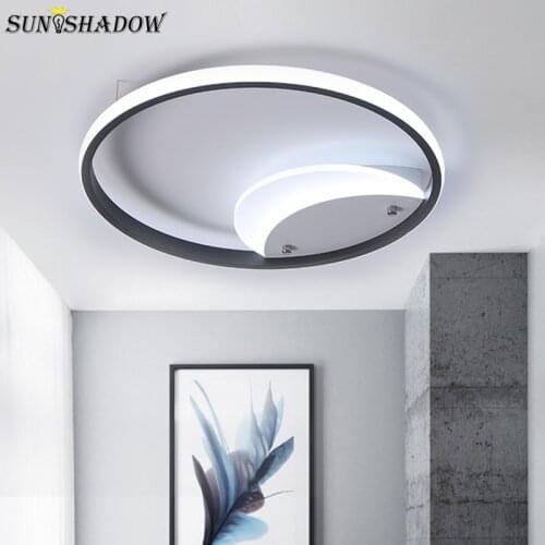Simplicty Led Ceiling Light Modern Home Acrycli Ceiling Lamp For Living Room Bedroom Dining Room Study Indoor Lustre 110v 220v