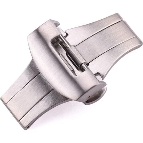 Watch Buckle Accessories 22mm 20mm For Panerai High Quality Stainless Steel Double Button Butterfly Clasp Fashion Black Golden