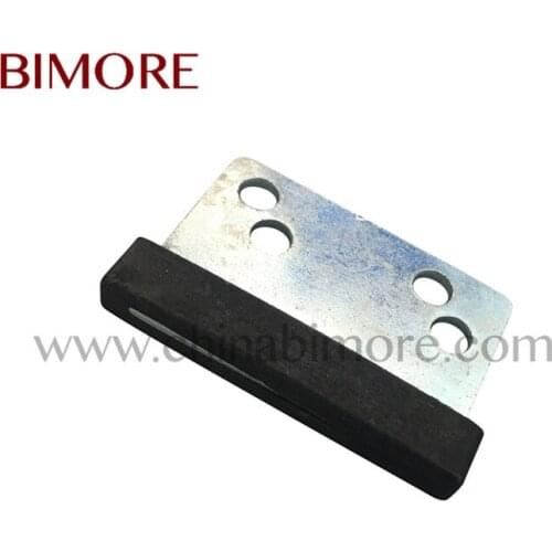 BIMORE Size:62x40x11.5mm Elevator door slider guide shoe fit for Elevator Escalator Parts