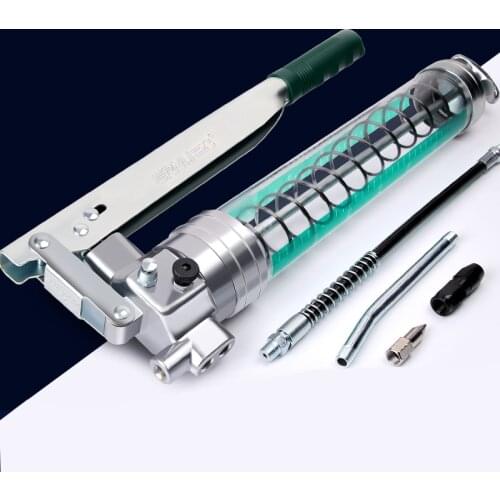 Manual 600cc Grease Gun Single Piston Spring Type High Pressure Grease Gun High Pressure Butter Tool