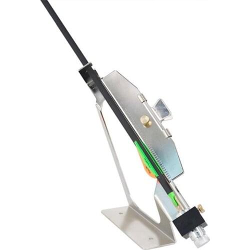 Arrow DIY Make Archery Arrows Feather Stick Tool Adjustable Fletching Jig Stick Bonding Adhere Vane