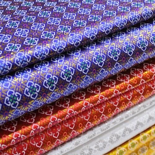 High Quality Damask Jacquard Brocade Fabric For Apparel Costume Upholstery Furnishing Curtain Clothing Material Patchwork