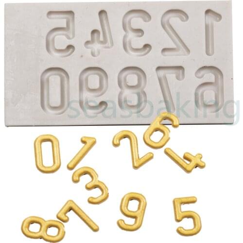 Silicone Molds Letter Cake Molds Jelly And Candy Mold Party Decoration Moulds Manual Biscuit Mould Kitchen Utensi