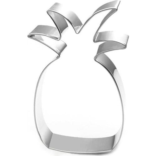 1pc Cookie Cutter Stainless Steel Creative Plant Pineapple Shape Biscuit Cutter Baking Mold DIY Baking Tools Accessories