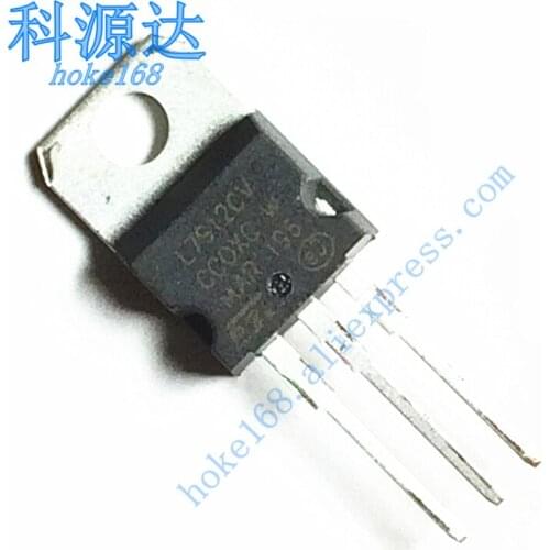 10pcs/lot L7912CV TO-220 L7912 LM7912 7912 In Stock