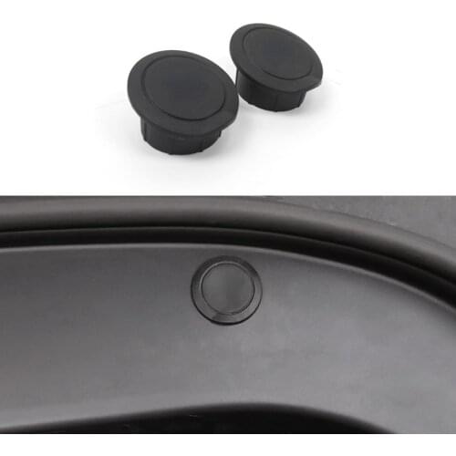 2pcs Car Front Trunk Screw Bolt Protection Cover for Tesla Model 3 2021 Front Trunk Storage Box Screw Protective Cover Kits
