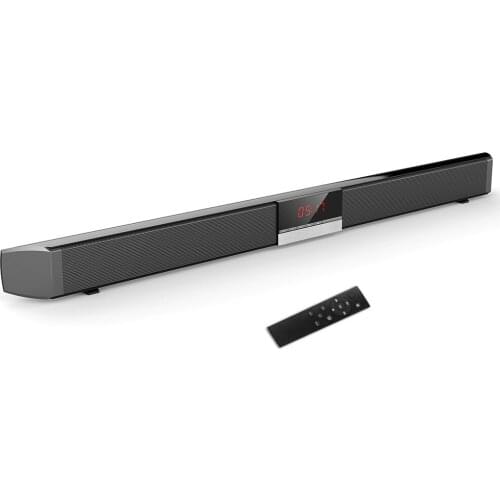 Bluetooth Soundbar TV Speaker Wireless Subwoofer Remote Control Stereo Surround Sound Optical Speakers 4*15W for Home Theater