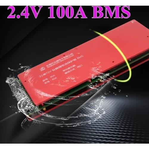 5S 6S 10S 15S 20S 25S 30S 35S 2.4V Lithium Titanate LTO Battery Protection Circle Board BMS 100A 180A Discharge Current BMS