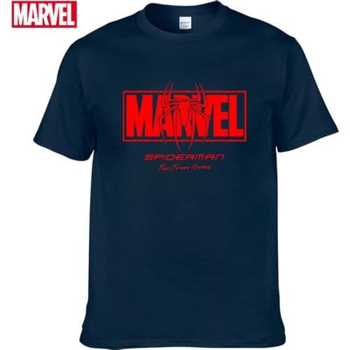 Marvel The Avengers Spider Man t shirt Short sleeve tee fashion mens t-shirts 2021 Summer T-shirt cotton graphic t shirts #121
