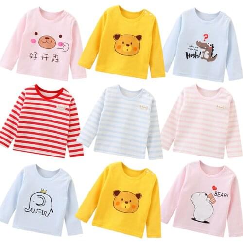 GOZBKA Girls' Printed T-Shirts