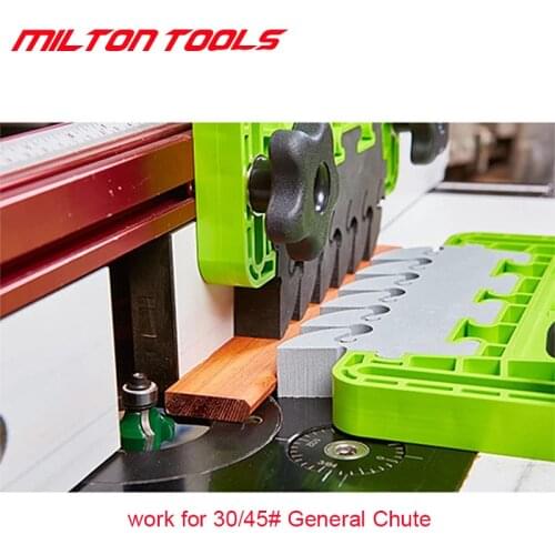 New green Multi-purpose Feather Loc Board Set Woodworking Engraving Machine Featherboards Miter Gauge Slot Woodwork DIY Tools