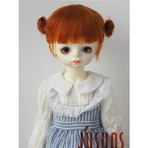 JD415 Large Size Two braids BJD Mohair Wigs in size 8-9 inch 10-11 inch for Dolls Soft Fashionable Hair doll accessories