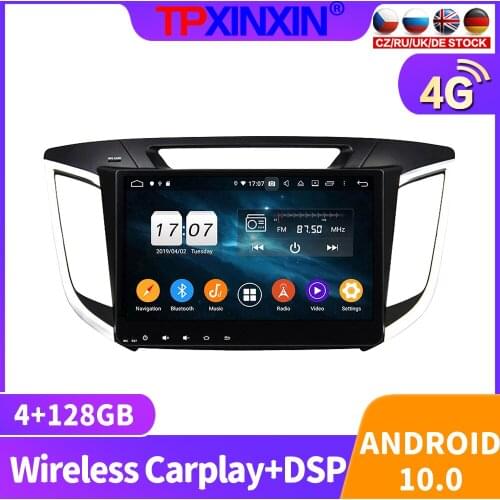 128GB Android 10 For Hyundai IX25 2014 - 2019 Car Radio Multimedia Video Recorder Player Navigation HeadUnit GPS Auto 2din DVD