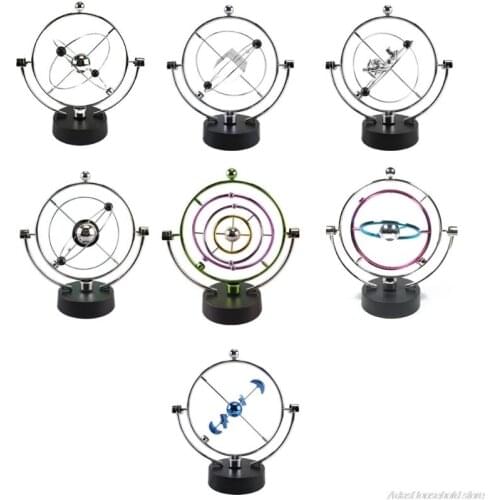 Desk Toy Electronic Perpetual Motion Ball/Moon/Cube/Cupid Electric Wiggler Newtons Cradle Balance Home Office Decor Dropshipping