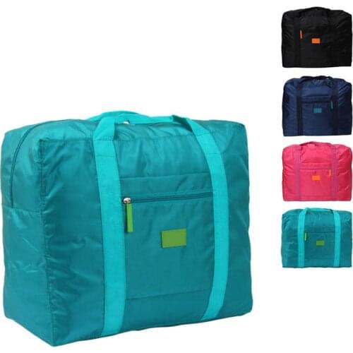 New Waterproof Nylon Folding Foldable Home Travel Package Men Women Travel Bag FA$B Women bag