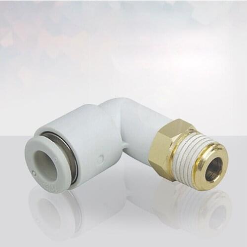OD 4 6 8 10 12mm-1/4" 3/8" 1/8" 1/2" BSPP Thread SMC Style KQ2L pneumatic Male Straight one touch fitting