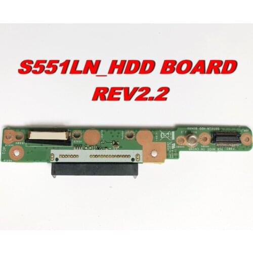 Original for S551LN HDD hard drive board connector S551LN_HDD BOARD REV2.2 Free Shipping Connectors