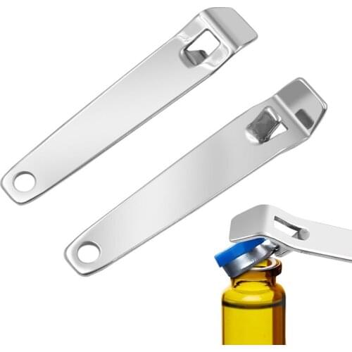 Opener Stainless Steel Opener Oral Liquid Vial Opener Wine Corkscrew Beer Bottle Can Remove Starter Kitchen Tool Bar Accessories