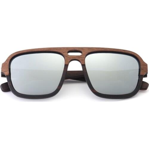 New Oversize Polar Wood Sunglasses Men Fishing Cycling Vintage Designer Women Sun Glasses UV400 High Quality