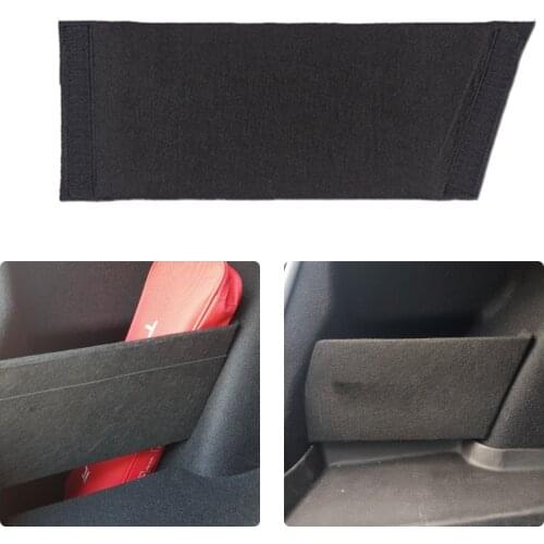 Rear Trunk Side Divider Board Trunk Organizer Baffle Divider Tesla Accessories for Tesla Model 3 2019-2021