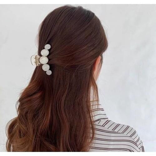 Cherry Hair Claw For Women Makeup Hair Barrettes 2021 Hair Accessories Plastic Crab Bath Clip Girl Fashion Hairpins Headwear