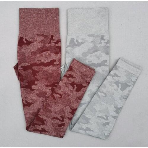 Women New Colors Camo Yoga Pants Women Squat Proof Seamless Leggings Soft High Waisted Yoga Leggings Compression Pants