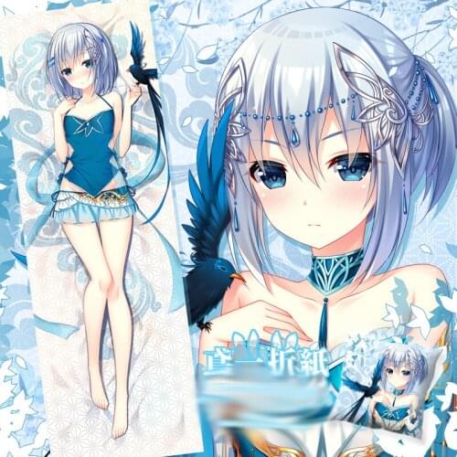 1 pcs Anime DATE A LIVE Cartoon Tobiichi Origami Two-sided Printed Body Pillow Case Cover Cosplay Prop Decor Women Girl Gift