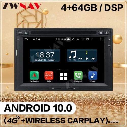 128GB Carplay 2 Din For Peugeot 3008 5008 Partner 2010 2011 2012 2013 2014 2015 2016 Android 10 Player Audio Radio GPS Head Unit