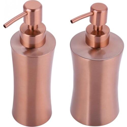 250ml 400ml Liquid Soap Dispenser 304 Stainless Steel Shampoo Lotion Dispenser Home Hotel Bathroom Accessory Bathroom