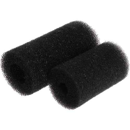 5 Pcs Sponge Aquarium Filter Protector Cover For Fish Tank Inlet Pond Black Foam