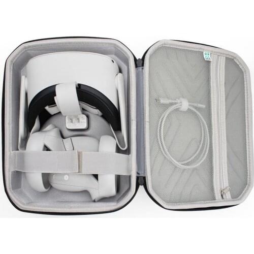 VR Glasses Storage Bag Shockproof Case For Oculus Quest 2 Travel Glasses Storage Shockproof Waterproof Bag Carrying Case