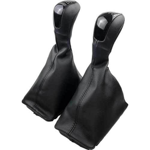 For Mercedes Benz E Class W211 S211 2002-2009 Gear Shift Knob Lever Shifter Gaiter Boot Cover Case CLASSIC ELEGANCE AVANTGARDE