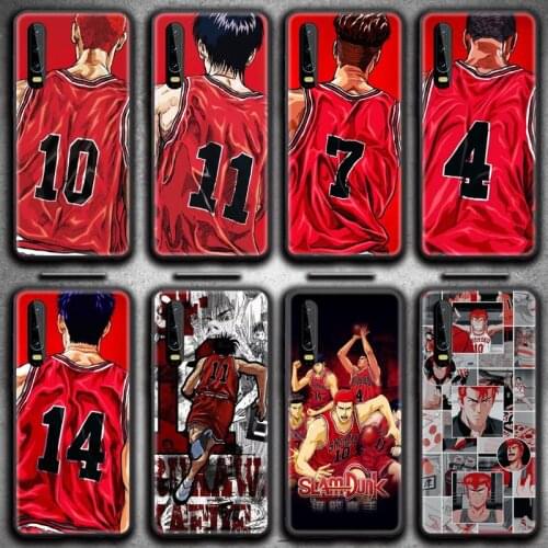 Anime Comic Slam Dunk Sakuragi Kaede Rukawa Phone Case for Huawei P20 P30 P40 lite E Pro Mate 40 30 20 Pro P Smart 2020