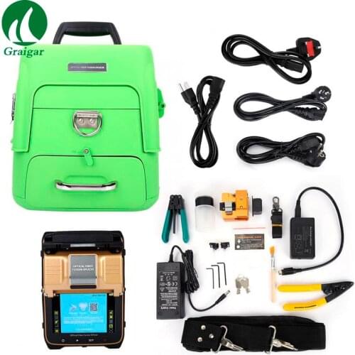 AI-8C FTTH Fiber Optic Welding Splicing Machine 6 Seconds Fast Splicing
