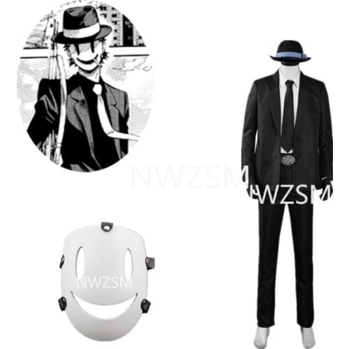 Anime High Rise Invasion Cosplay Sniper Mask Cosplay Costume Uniform Outfit Halloween Carnival Suit