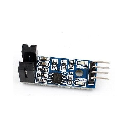 LM393 Chip 1-Channel Optocoupler Motor Speed Measuring Counter Sensor Module