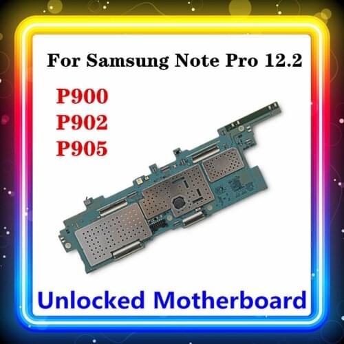 For Samsung Galaxy Note Pro 12.2 P900 P902 P905 Motherboard Test Original Logic Board With Chip Mainboard Android OS