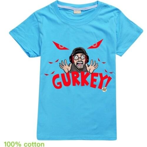 Boys Fashion Summer Brand New Children fgteev T-shirt Boys/girl T-shirt Kids Short Sleeve T-shirts Casual Baby Tops Clothing