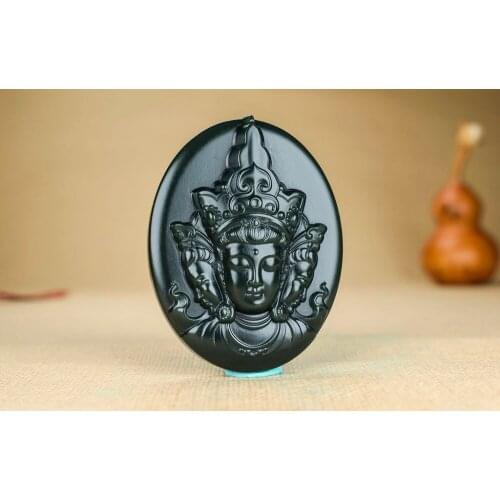 Natural Xinjiang Hetian Yuqing Jade Tuo Pendant Western Sansheng Pendant hp3089