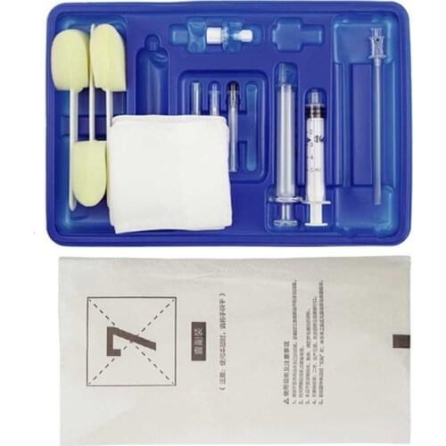 Disposable Body Local Anesthesia Operation Kit Medical Epidural Lumbar Nerve Block United Anesthesia Puncturing Surgical Kit