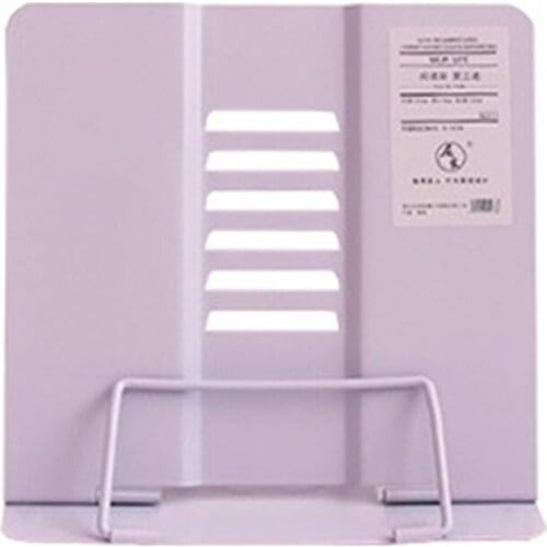 Adjustable Metal Reading Book Holder Bookend Support Document Stand