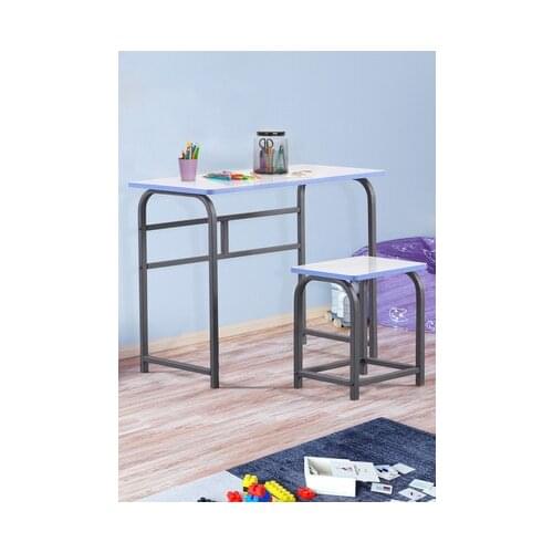 Modern table Stool Set Child Teenage Working table And Stool Blue Black coffee tables table basse furniture living room table
